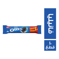 بسكويت اوريو 15ج 2قطعه زيادة