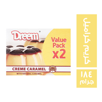 دريم كريم كراميل مروج دابل * 12 دستة * 6علبة