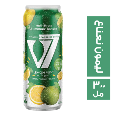 فى سفن ليمون نعناع كانز 330ملى *24