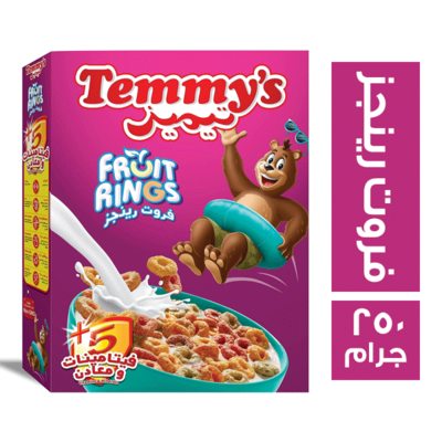 تيميز فروت رينجز 250جرام