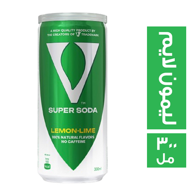 فى سفن صودا ليمون كانز 330ملى *24